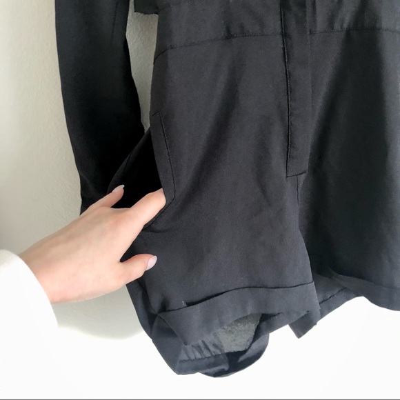 Bebe black cut out romper - Picture 2 of 5